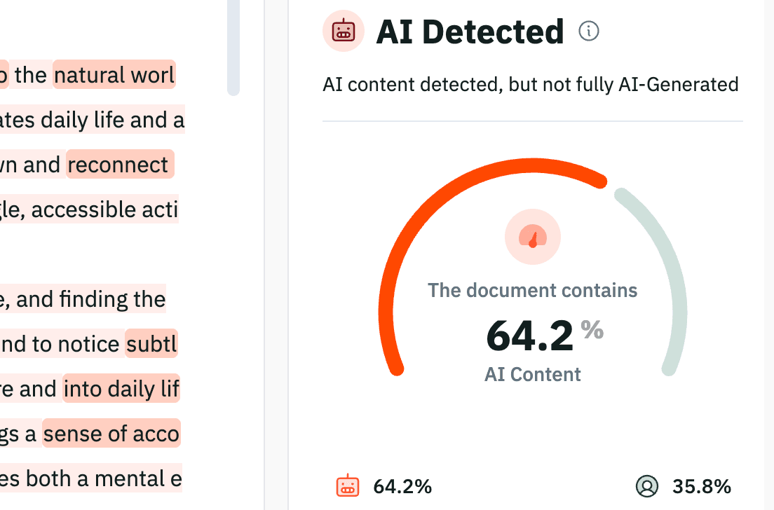 Yes, AI detection can be accurate